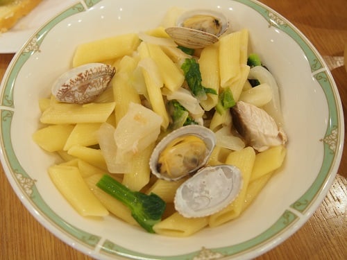 ◆あさりと春野菜のパスタ