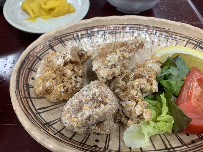 【昼食】鶏肉のから揚げ