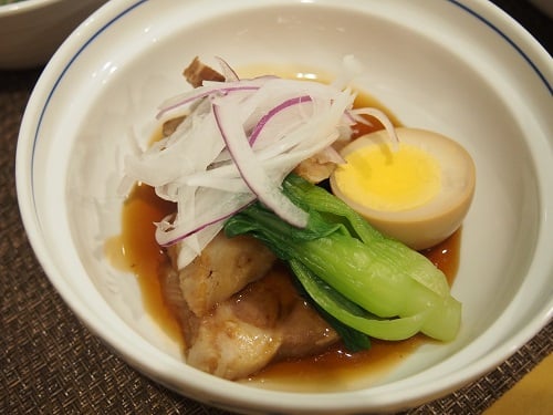 A食：自家製チャーシュー
