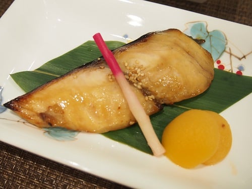 B：鰆の味醂焼き