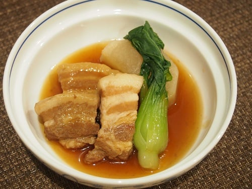 A食：湘南ポークの煮豚