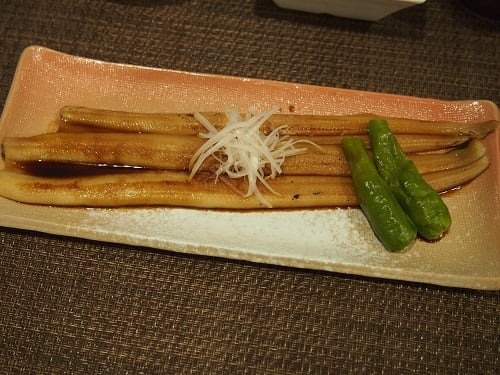 B食：煮穴子