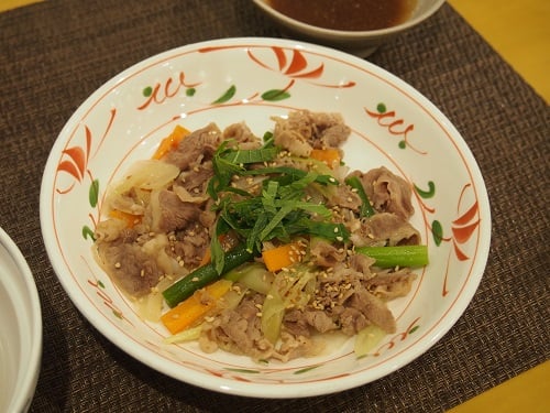 B食：牛香り焼き