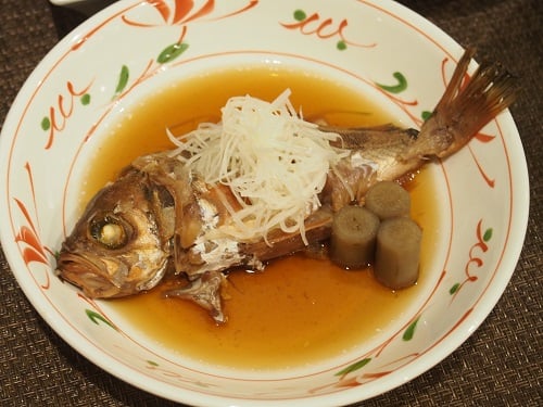A食：めばるの煮付け