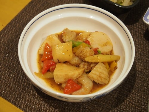 A食：海鮮XO醤炒め