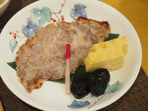 B食：豚肉の粕漬け焼き