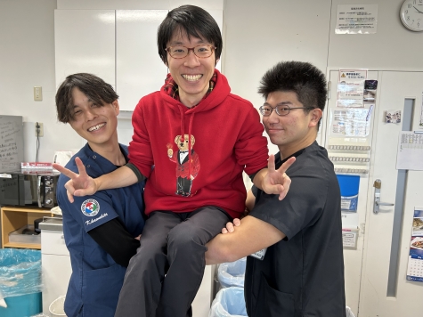 左からK先生、I先生、O先生