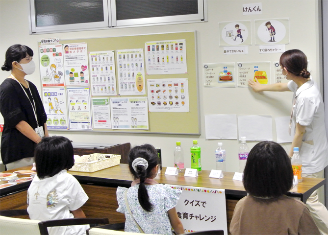 親子で楽しむメディカルフェスティバル2024　食育クイズ