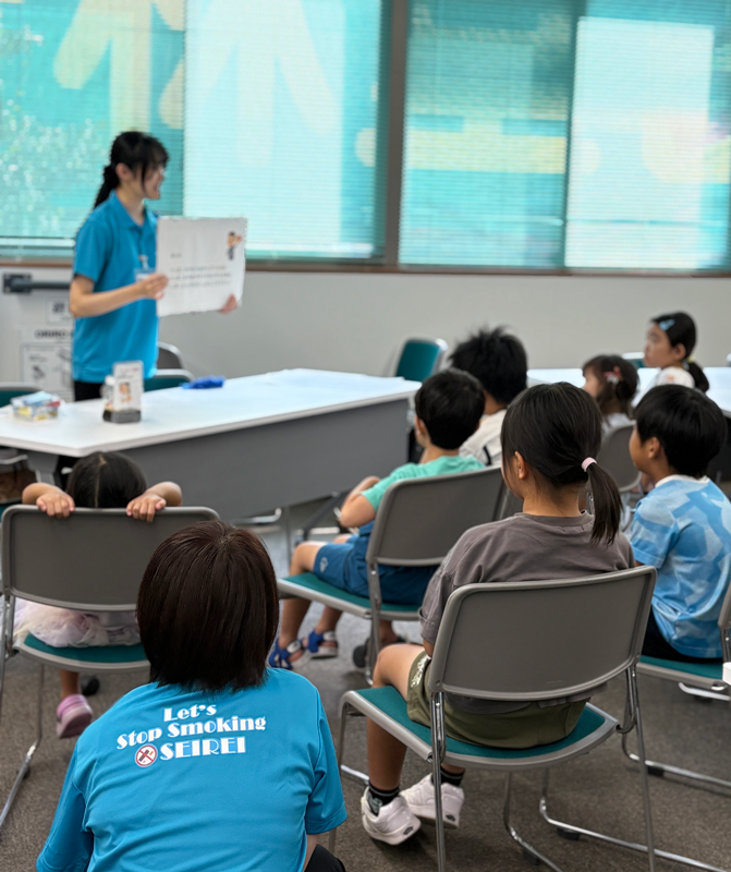 お子様に「かん」と「たばこ」の関連性や危険性を保健師が解説