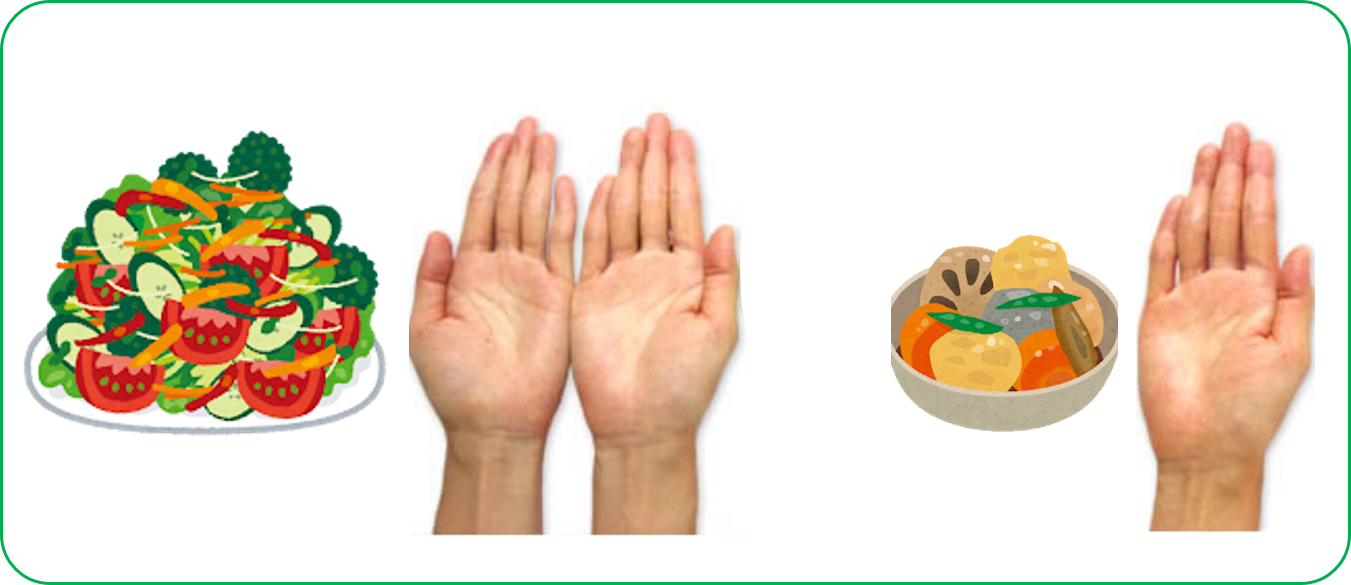 副菜の適量