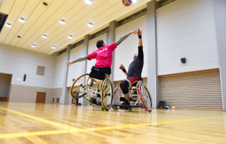 車椅子バスケットボール